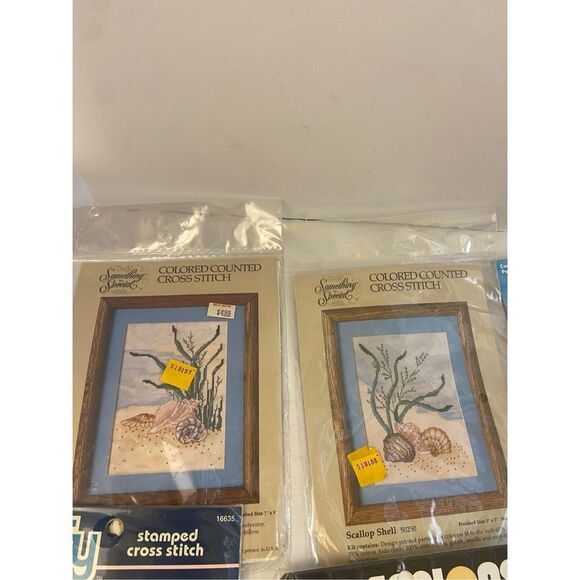 Summer Crafts  Cross Vintage stitch lot Bucilla, Disney, Dimensions, Sunset, & F - Picture 2 of 6